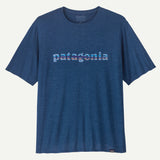 T-Shirt Patagonia Cap Cool Daily Graphic - Blu Patagonia