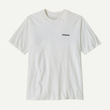 T-Shirt Patagonia P-6 Logo Responsibili-Tee - Bianco Patagonia