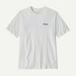 T-Shirt Patagonia P-6 Logo Responsibili-Tee - Blanc