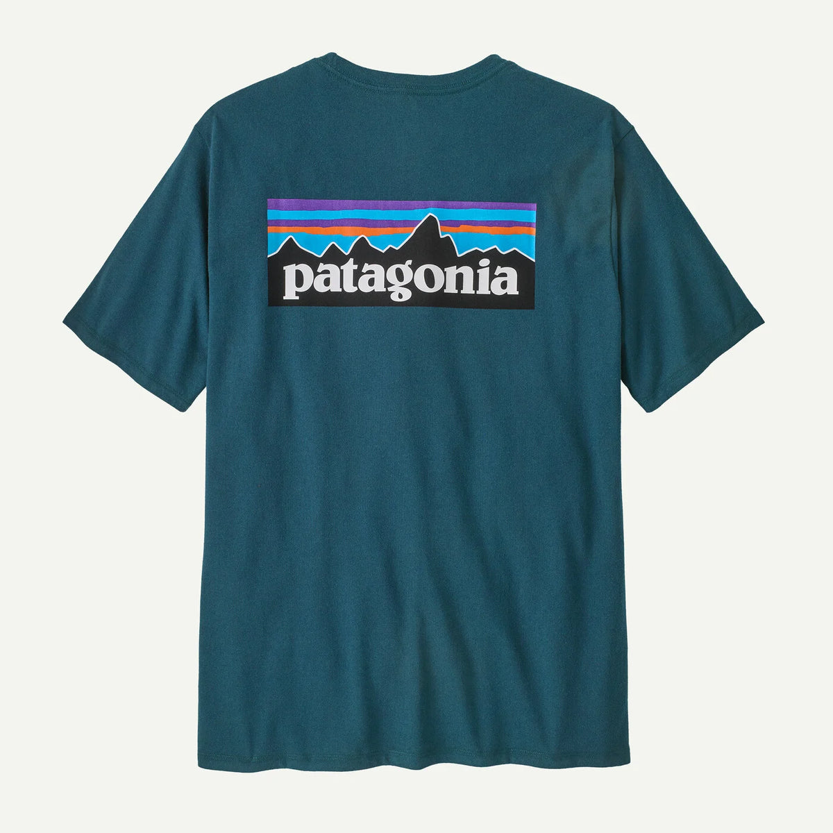 Patagonia P-6 Logo Responsibili-Tee T-Shirt - Blue Green