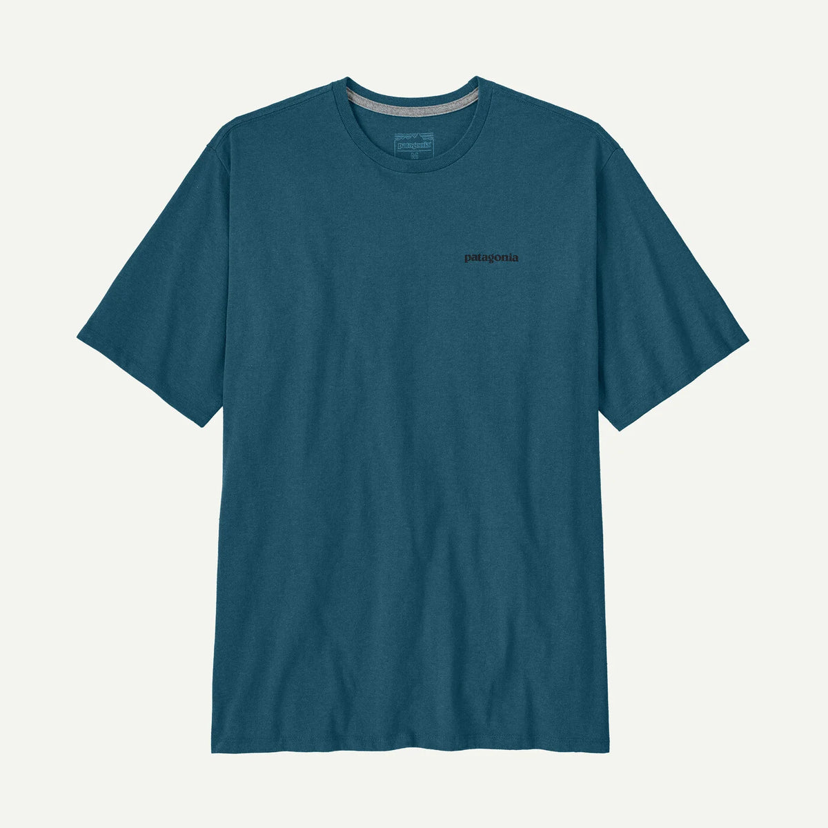 Patagonia P-6 Logo Responsibili-Tee T-Shirt - Blue Green