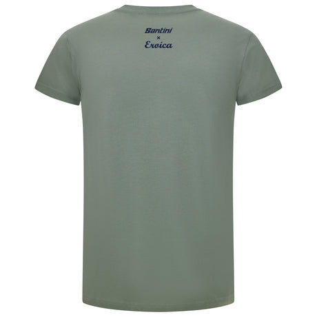 T-Shirt Santini Eroica Cipressi - Verde Santini