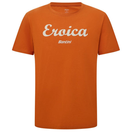 T-Shirt Santini Eroica Strada - Arancio Santini
