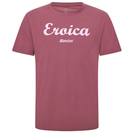 T-Shirt Santini Eroica Strada - Rosa Santini