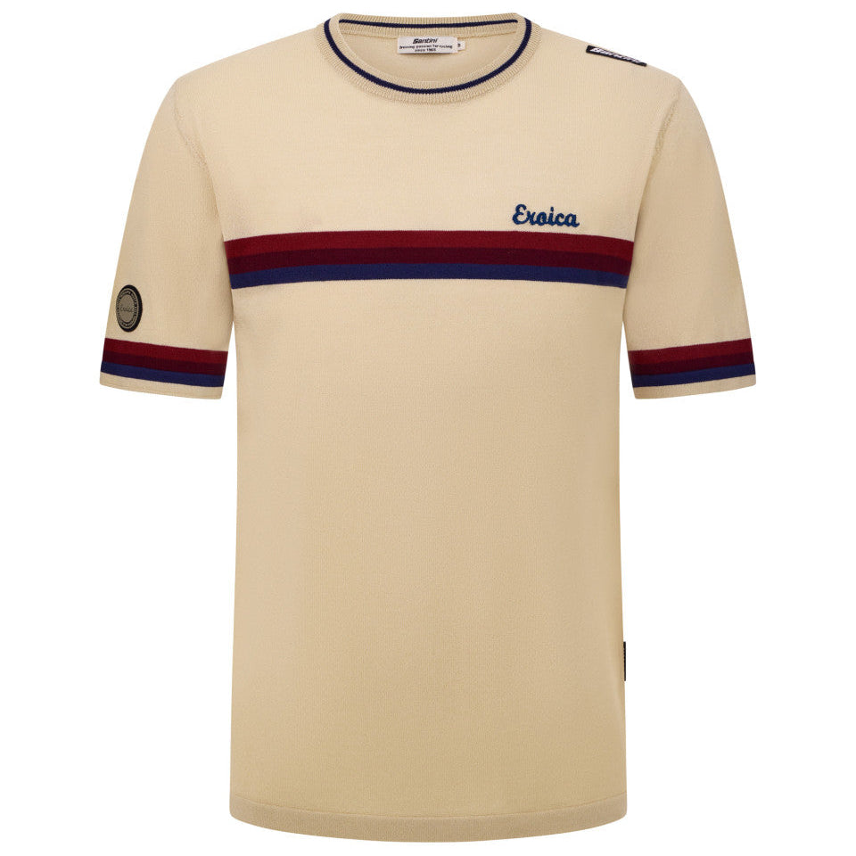 T-Shirt Santini Eroica Timo - Beige