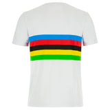T-Shirt Santini UCI Campione del Mondo Iride - Bianco Santini