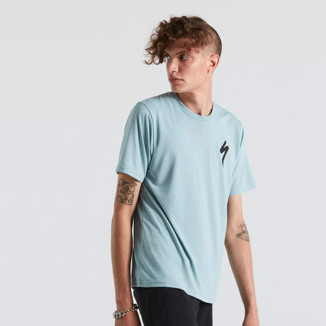 T-shirt Specialized S-Logo - Bleu clair