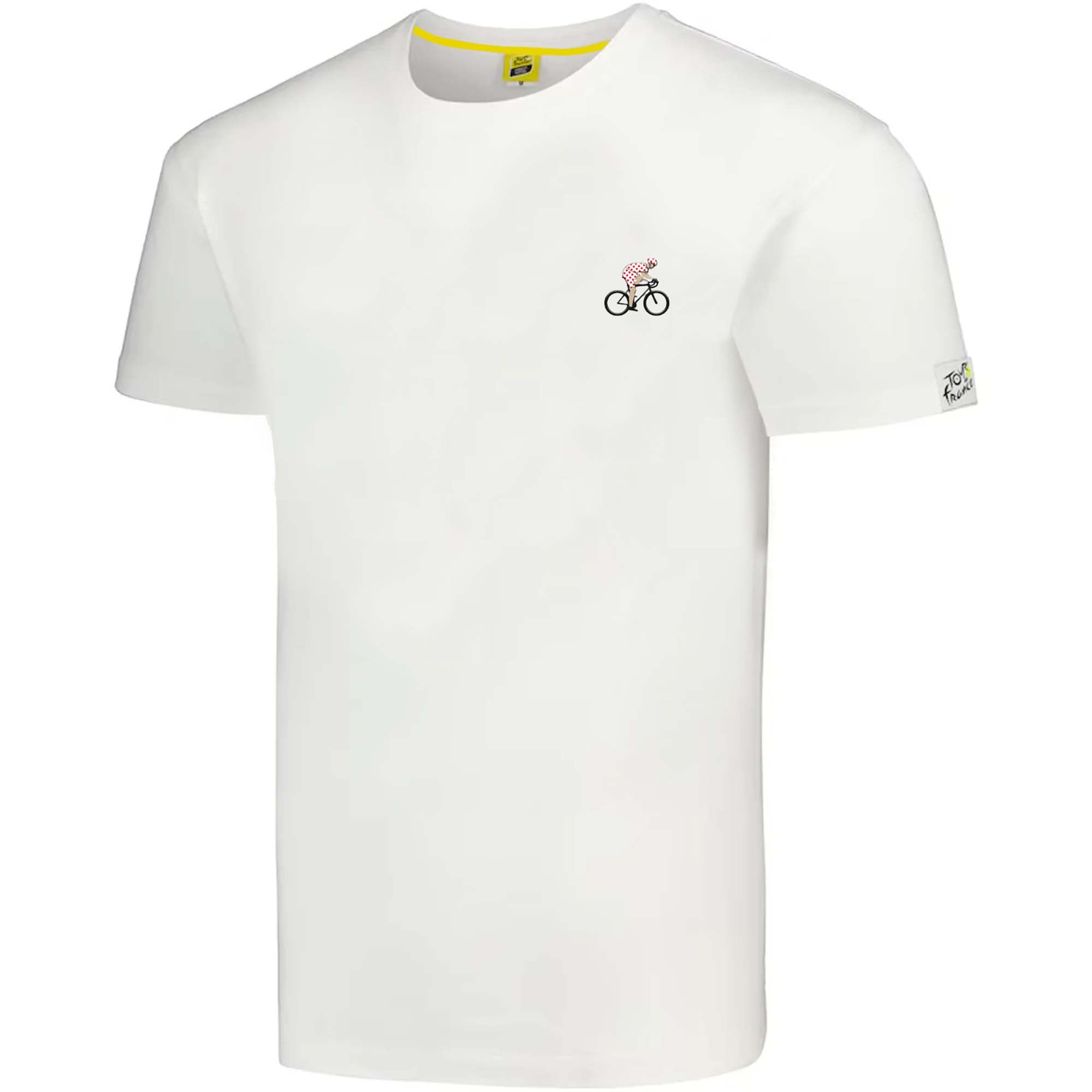 T-Shirt Tour de France Broderie - Bianco Tour de France