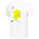 T-Shirt Tour de France Parcours 2026 - Bianco Tour de France