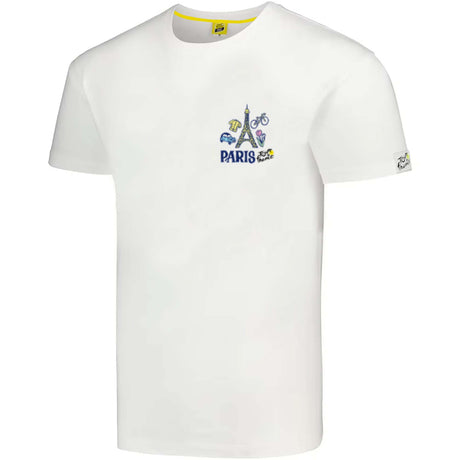 T-Shirt Tour de France Paris - Bianco Tour de France