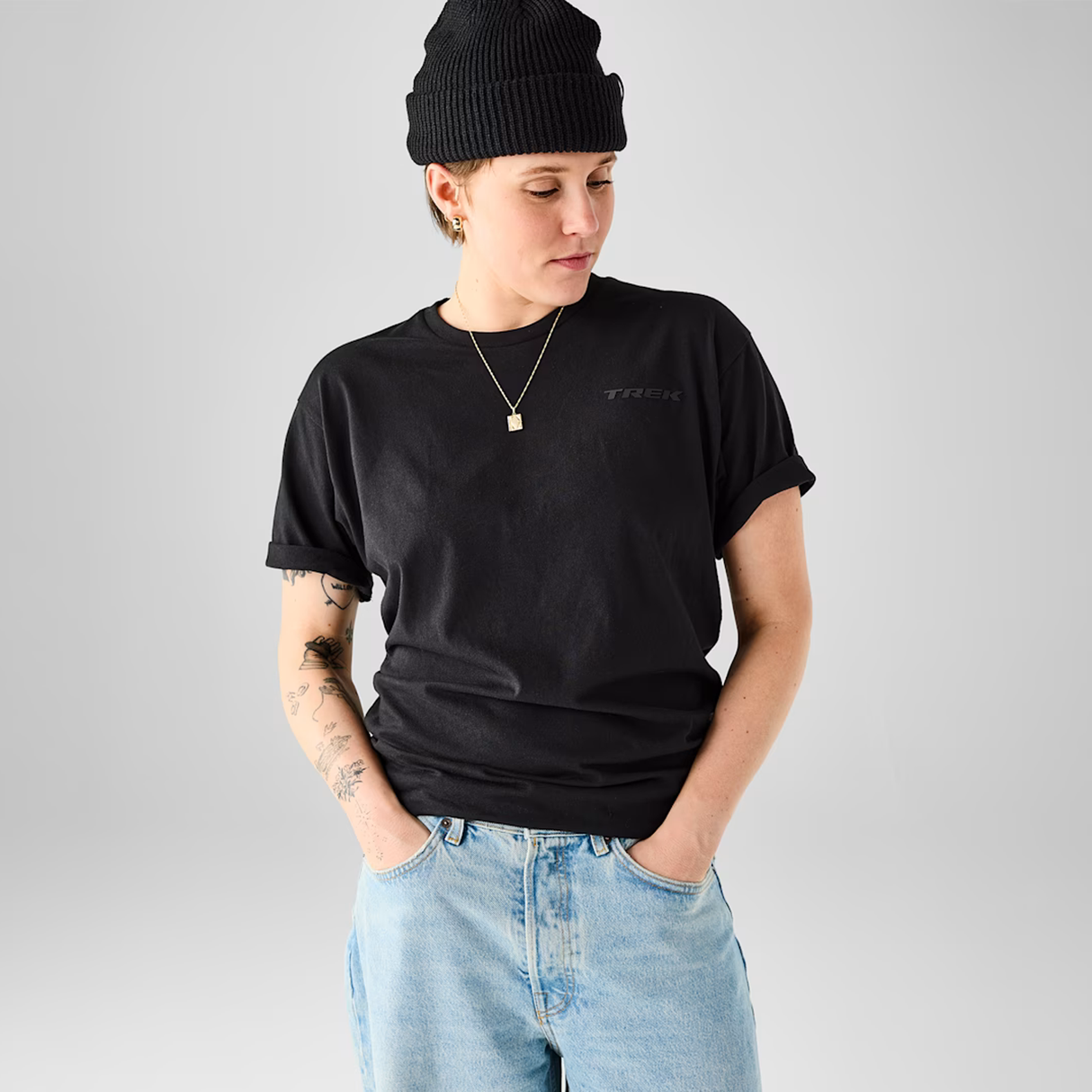 Camiseta Trek Monochromatic - Negro