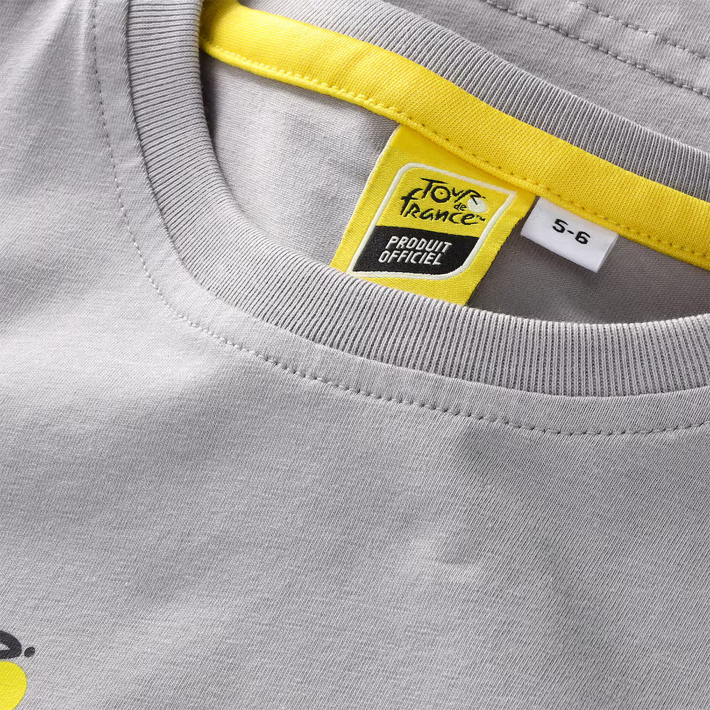 T-Shirt bambino Tour de France Parcours 2026 - Grigio Tour de France