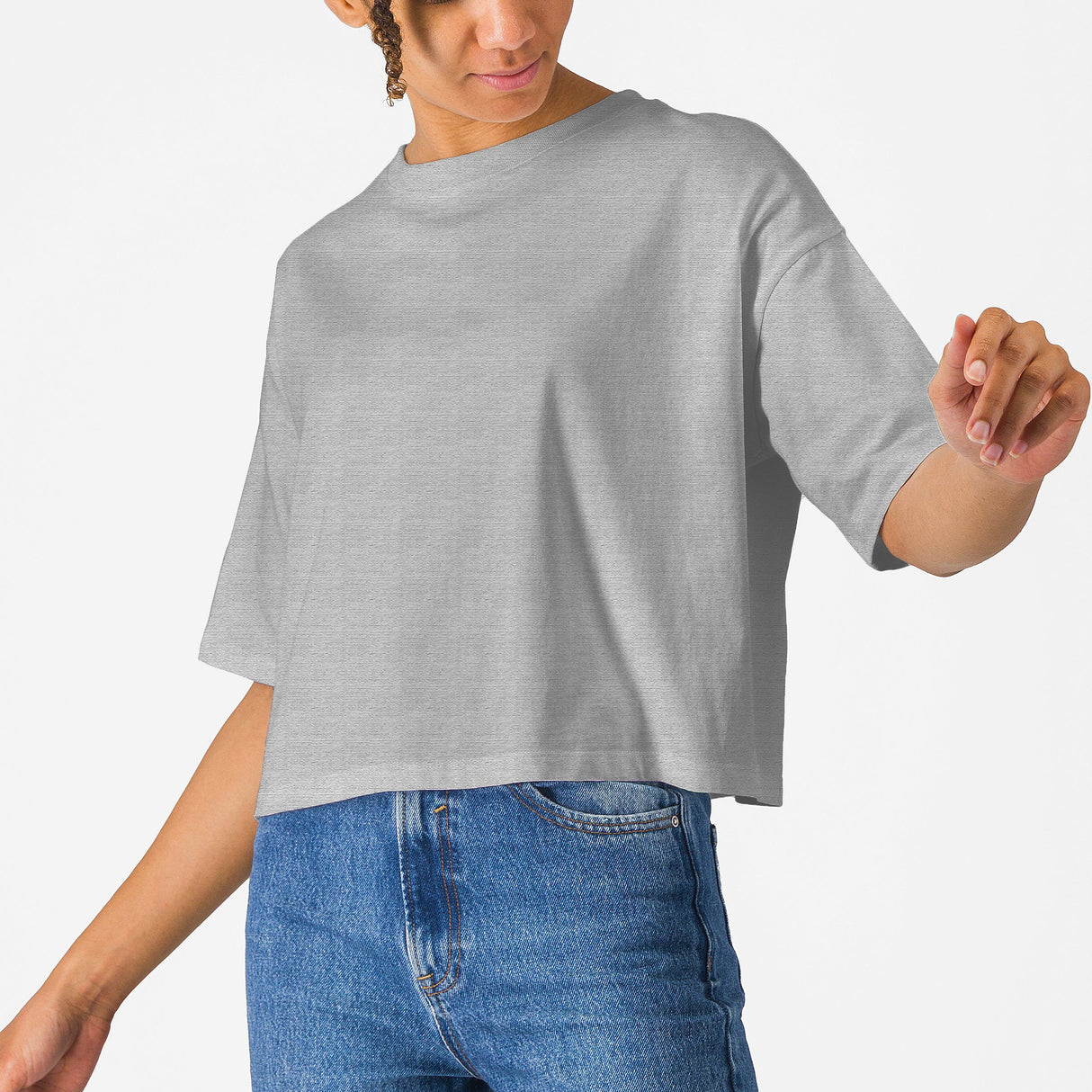 T-Shirt femme Castelli Logo - Gris