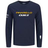 T-shirt à manches longues Pinarello-Q36.5 Pro Cycling Team 2026 - Bleu