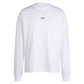 T-Shirt maniche lunghe Rapha Cotton - Bianco nero