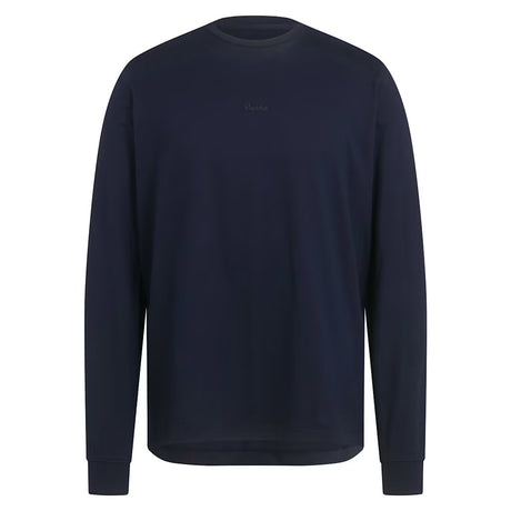 T-Shirt maniche lunghe Rapha Cotton - Blu Rapha