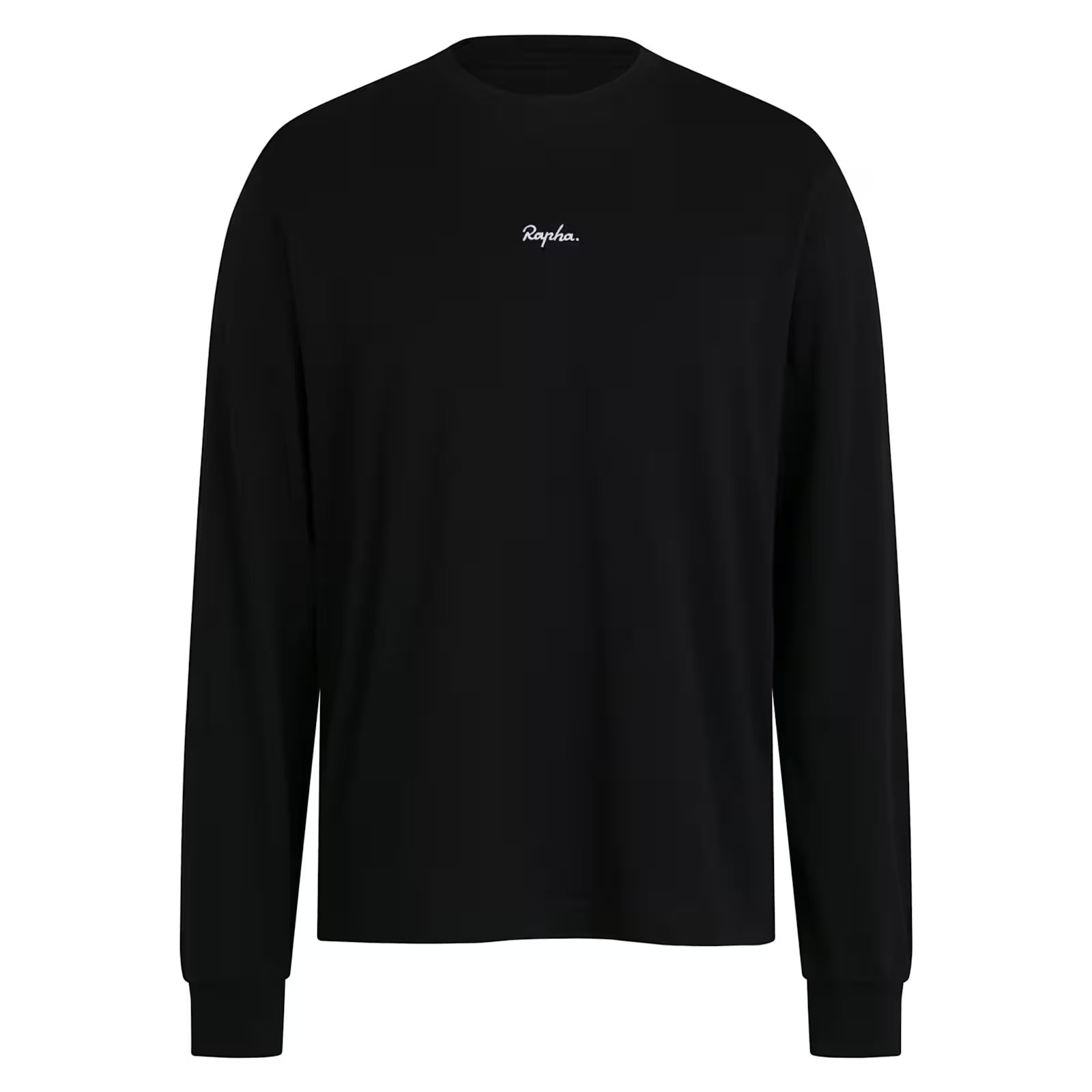 T-shirt à manches longues Rapha Cotton - Noir blanc