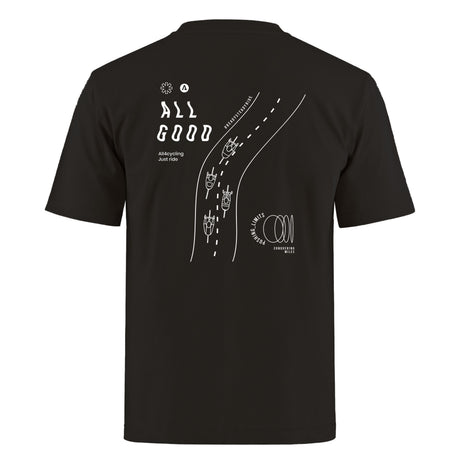 T-shirt All Good - Nero All4cycling