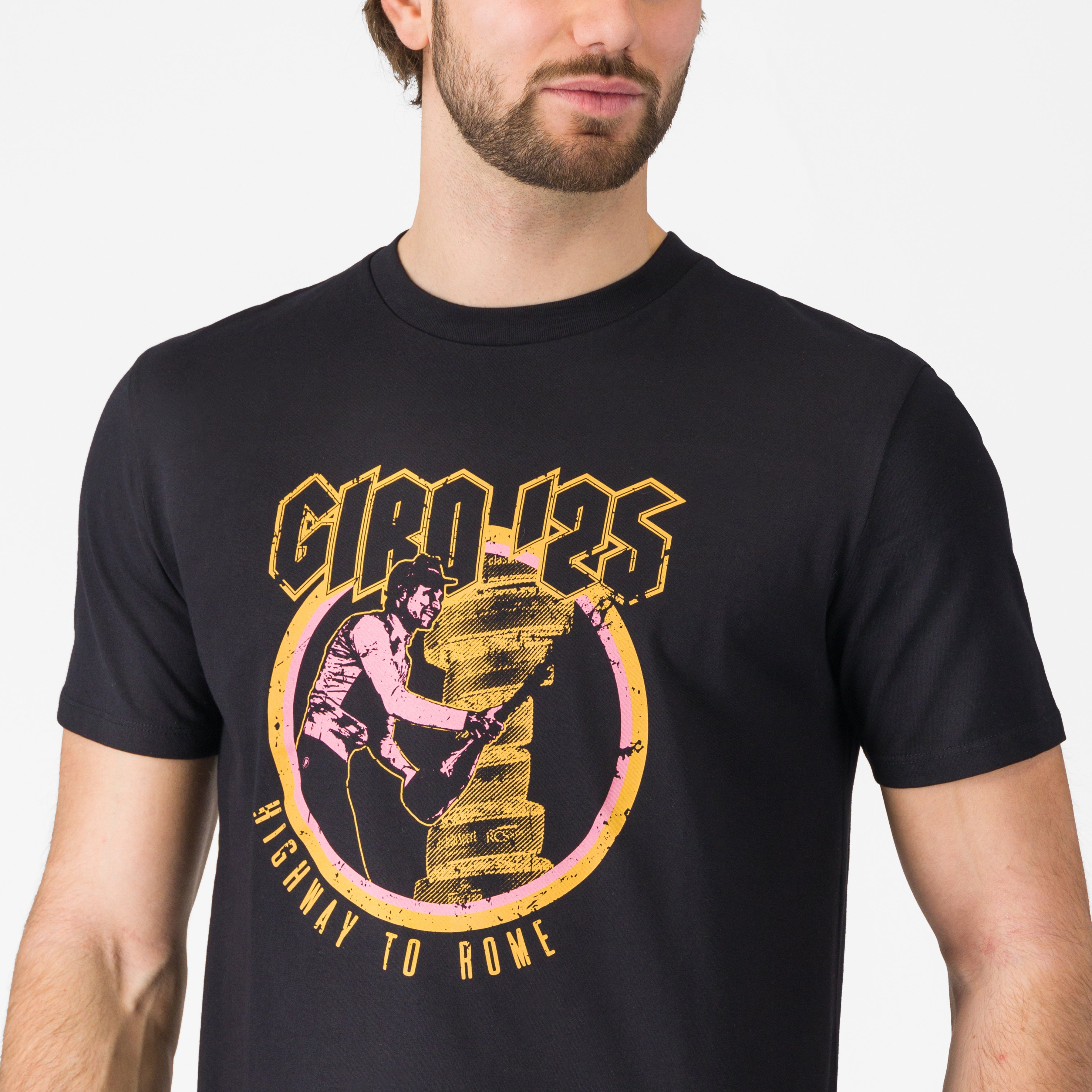 T-shirt Giro d'Italia - Highway To Rome Castelli