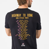 T-shirt Giro d'Italia - Highway To Rome Castelli