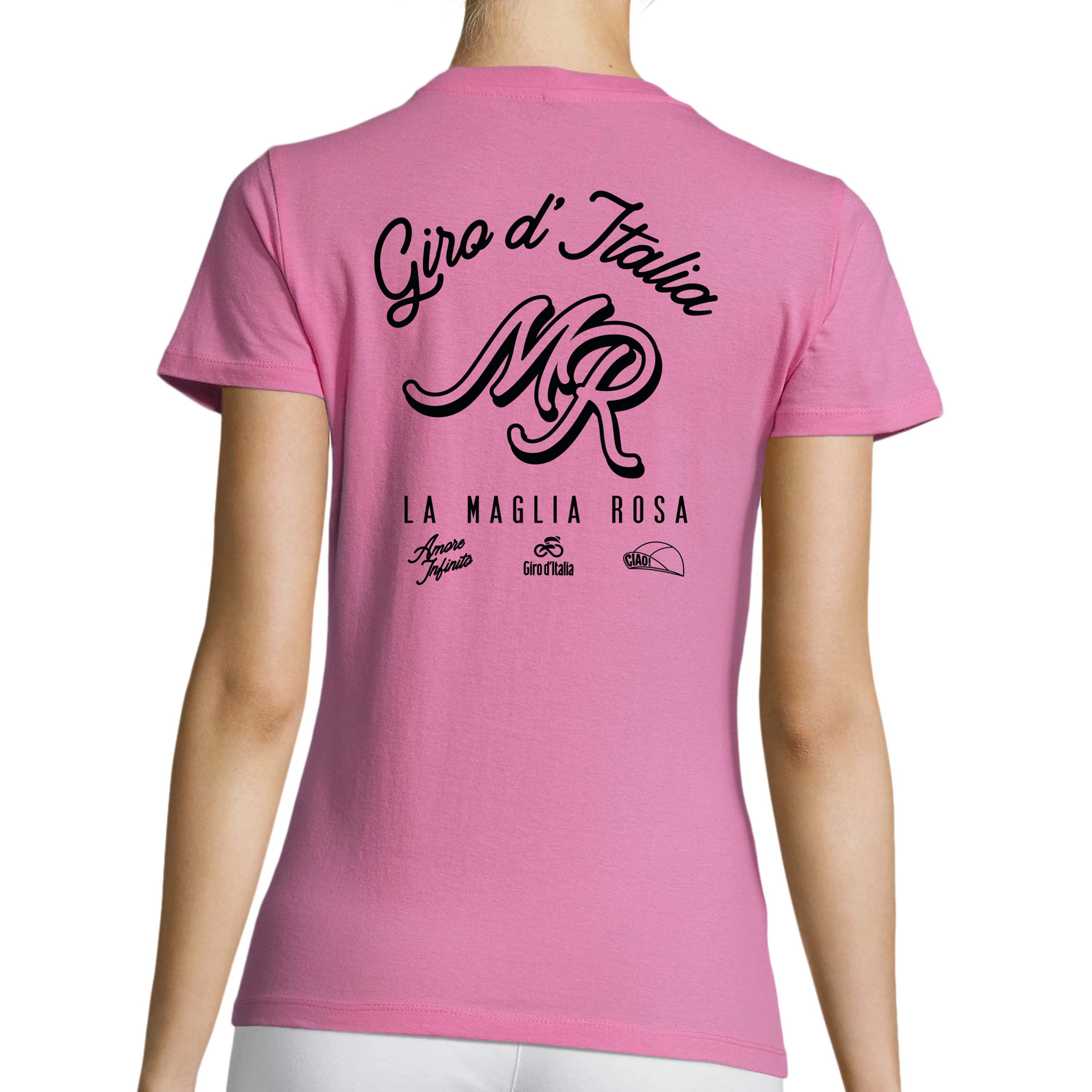 Women's Pink T-shirt Jersey Giro d'Italia