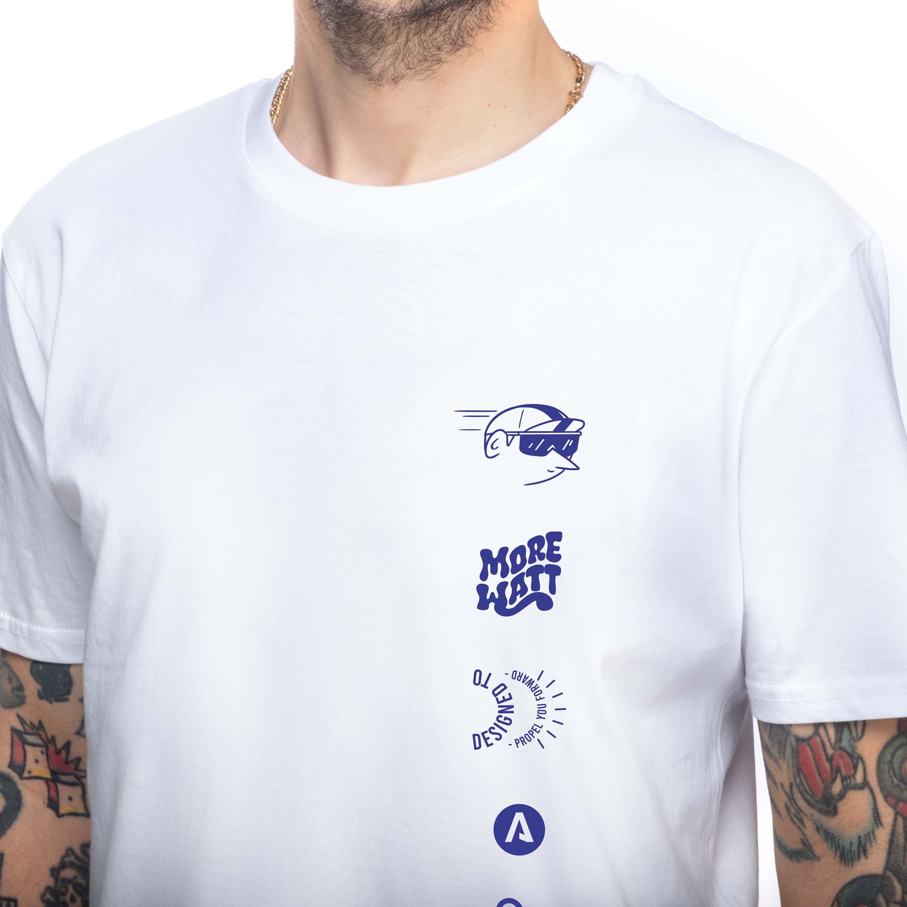 More Watt T-Shirt - Weiß