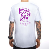 T-shirt Ride or Die - Blanc