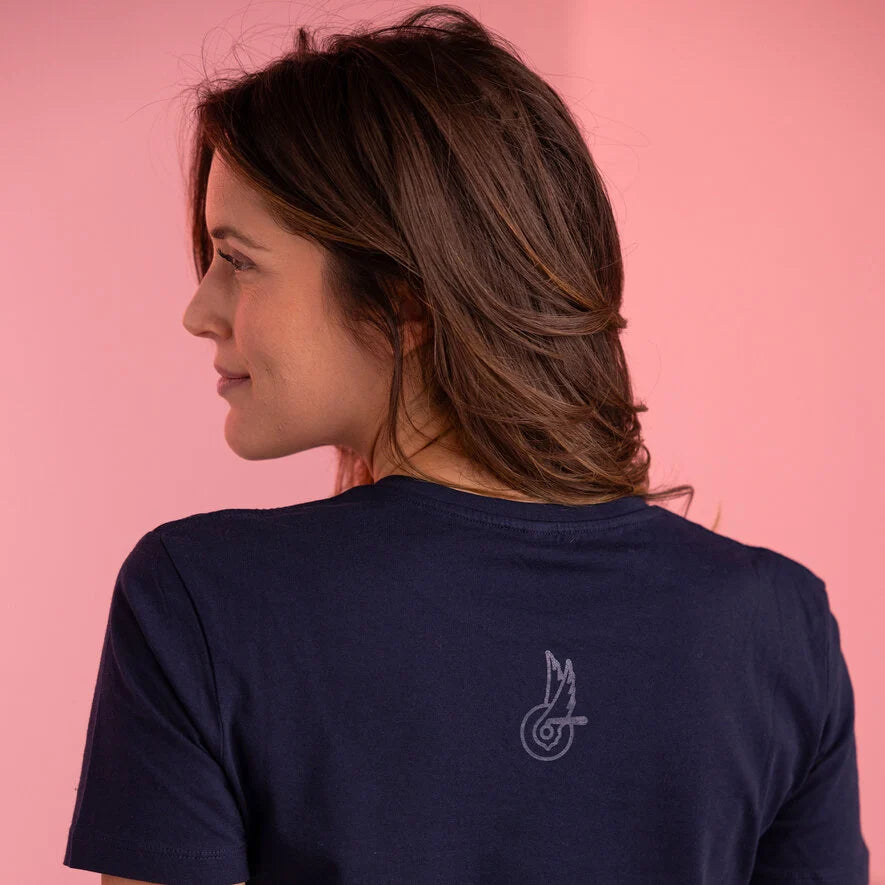 T-Shirt Campagnolo Ruota Alata - Blu - G