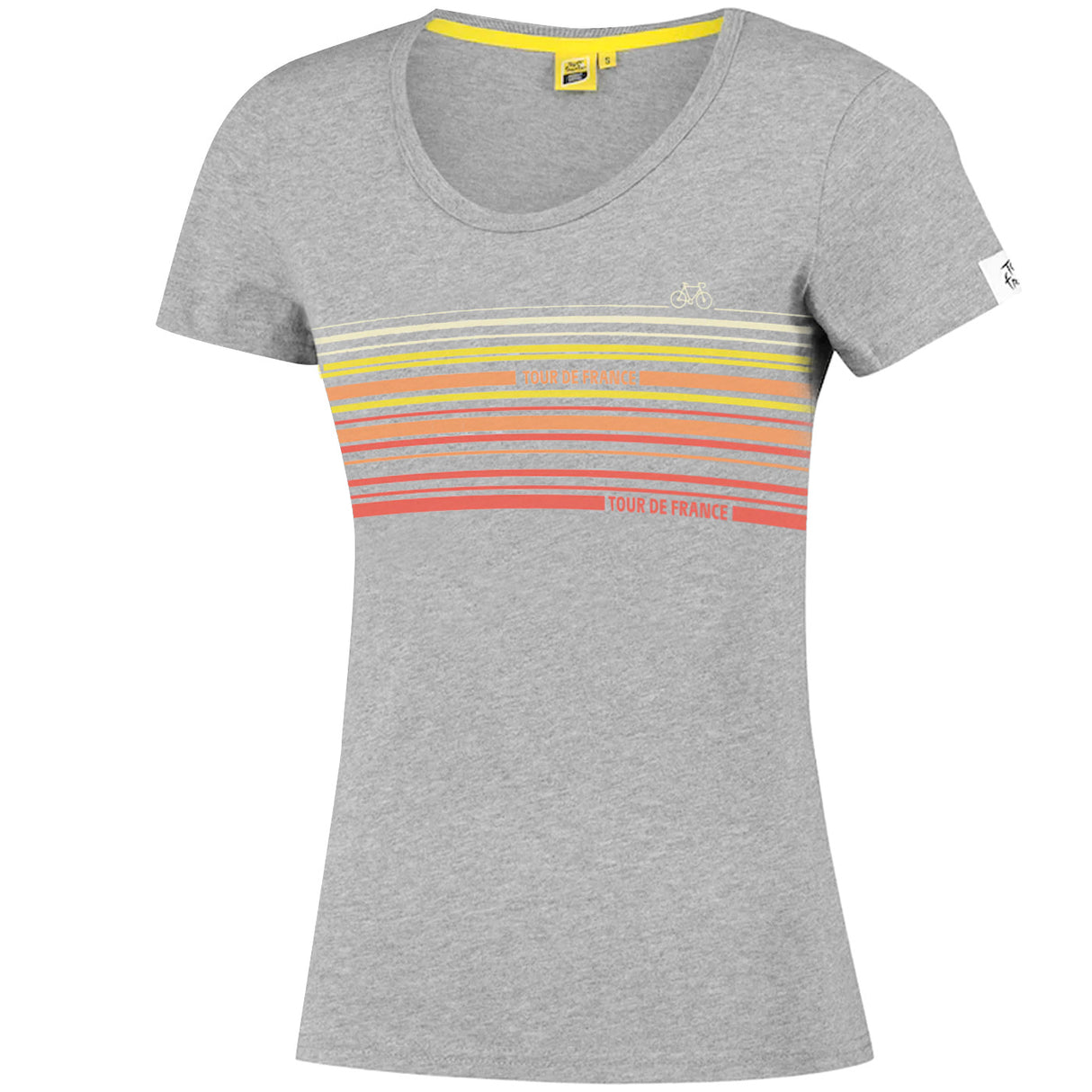 T-Shirt donna Tour de France 2024 - Lignes - F