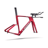 Rahmen Specialized S-Works Shiv TT Module - Gloss Ruby Metallic White Silver Metallic