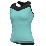Ale Pragma Color Block frau top - Aquamarin