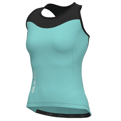 Ale Pragma Color Block frau top - Aquamarin