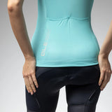 Ale Pragma Color Block frau top - Aquamarin