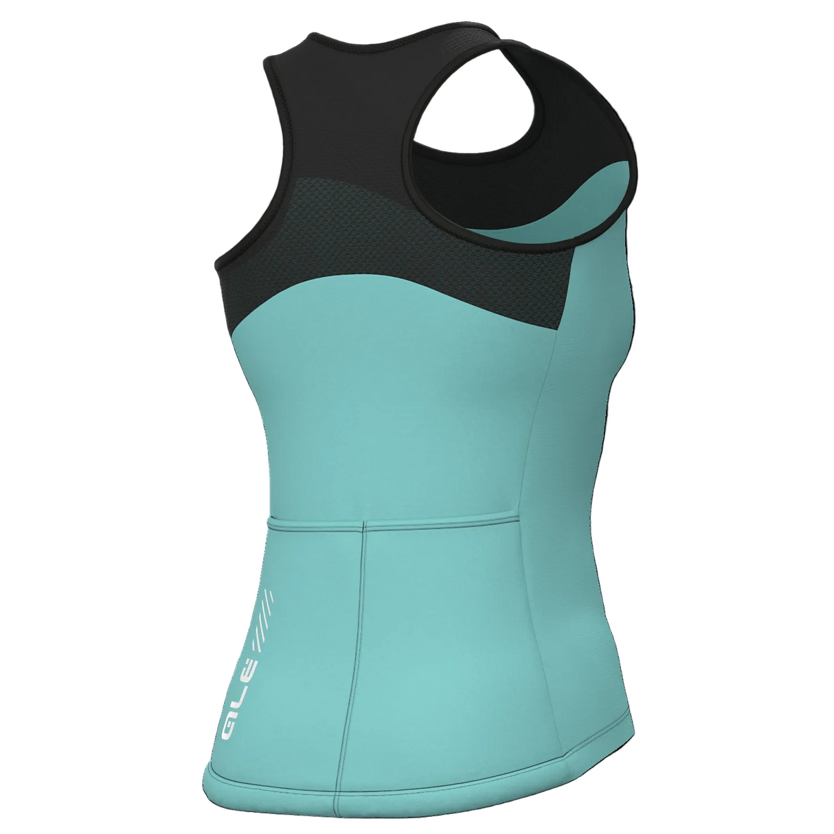 Ale Pragma Color Block frau top - Aquamarin