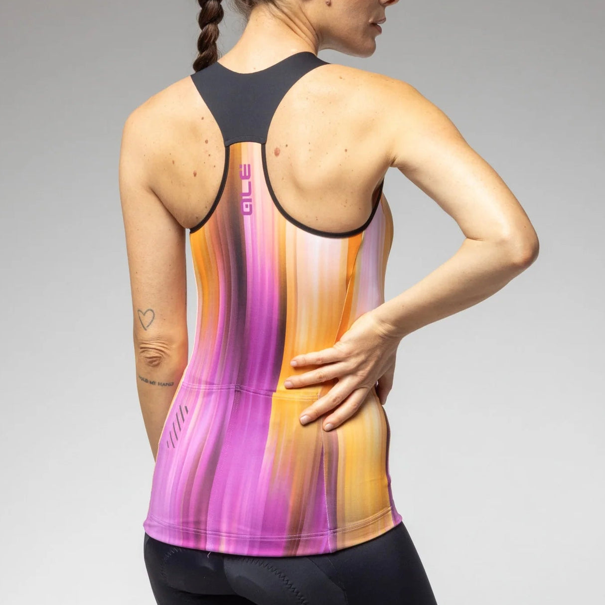 Top femme Ale Pragma Crazy - Orange