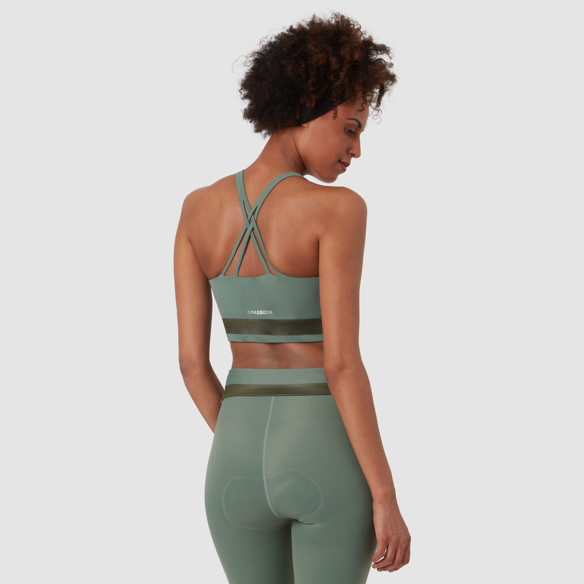 Top donna La Passione Flow - Verde militare La Passione
