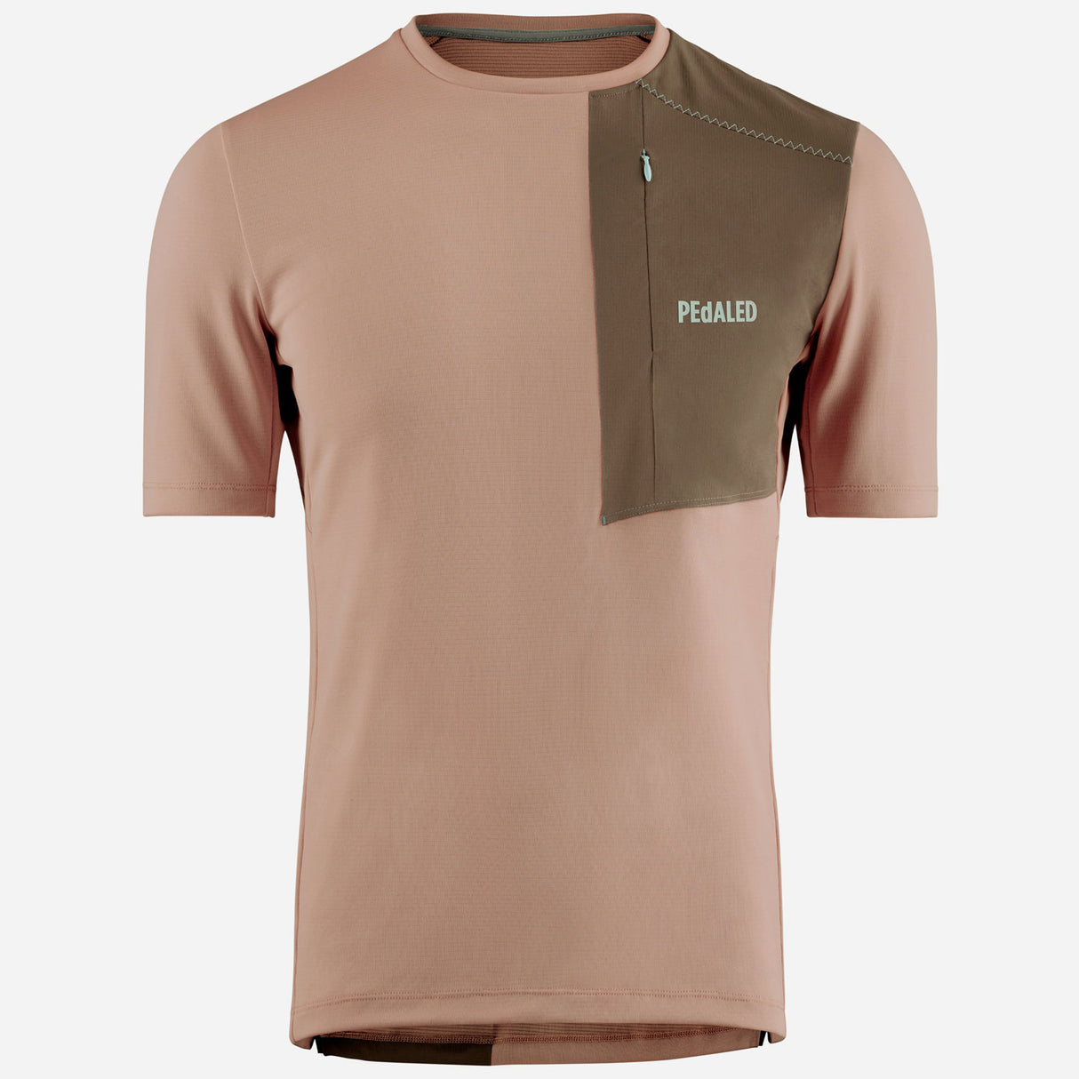 T-Shirt Pedaled Odyssey Merino - Marrone - N