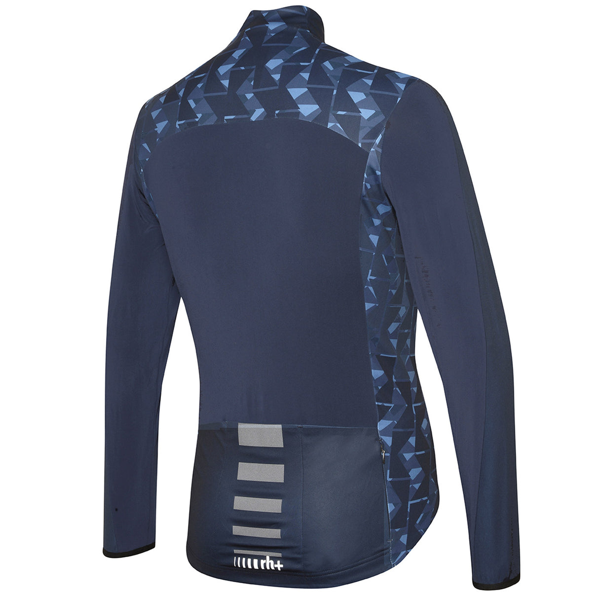 Giacca Rh+ Stylus Printed Wind - Blu - N