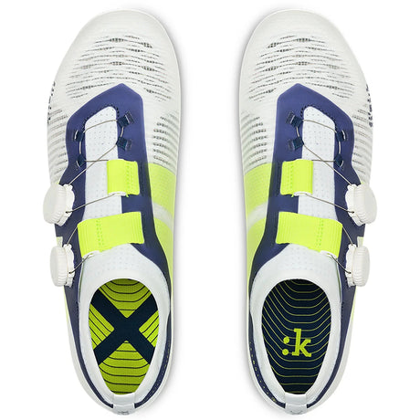 Scarpe Fizik Vega Carbon - Bianco giallo