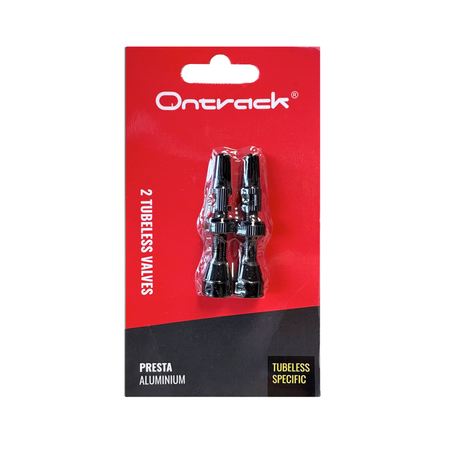Válvulas Tubeless Ontrack 40mm - Negro
