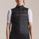 Gilet donna Rapha Brevet Wind 3 - Nero