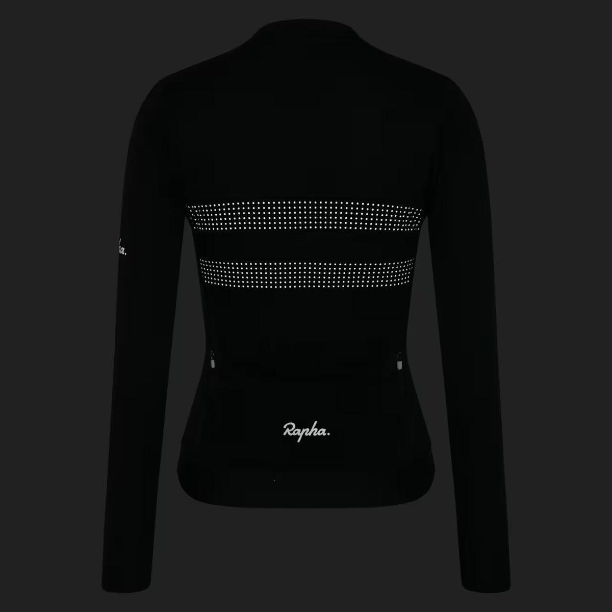 Maglia donna maniche lunghe Rapha Brevet Merino 3 - Nero