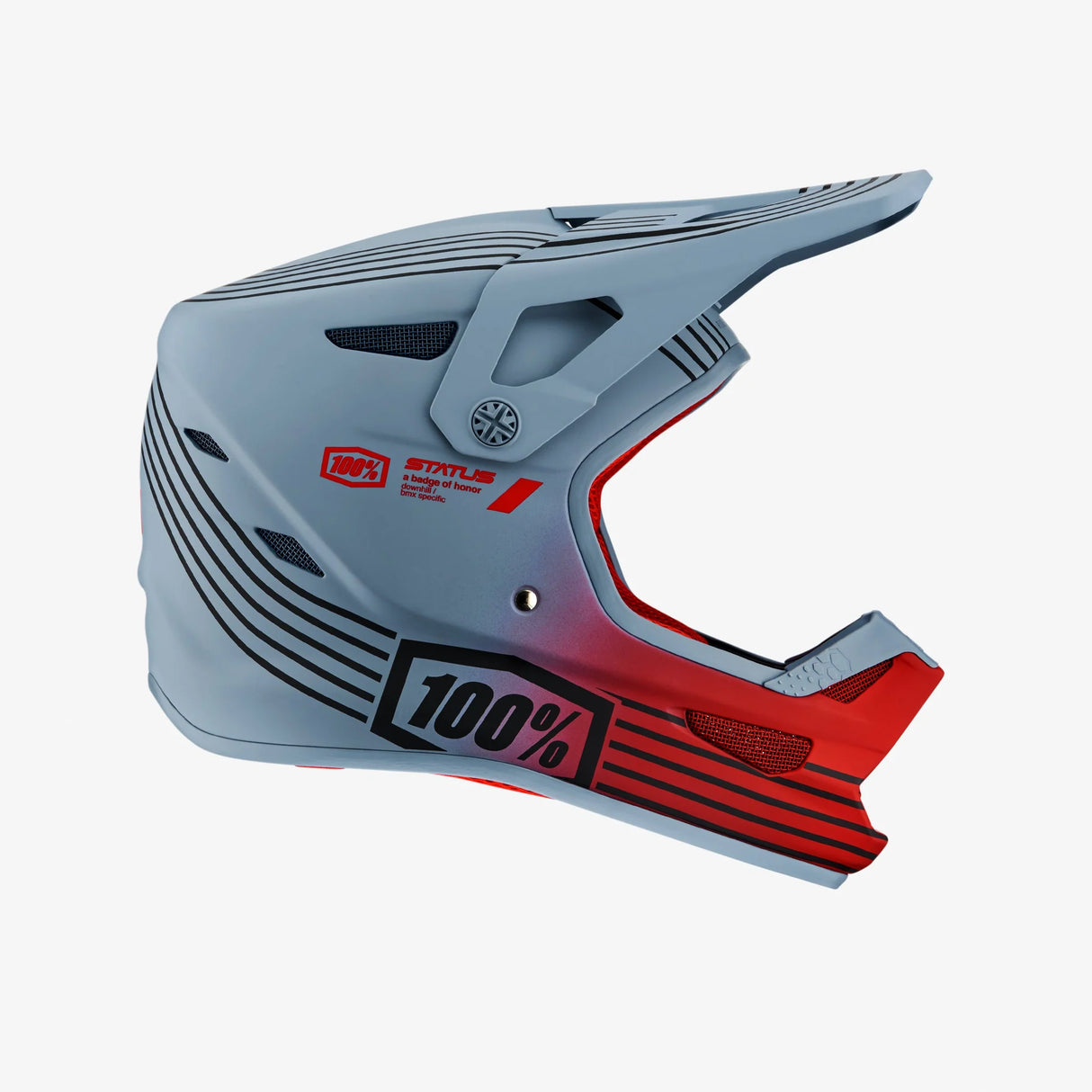 Casco 100% Status - Grigio - F