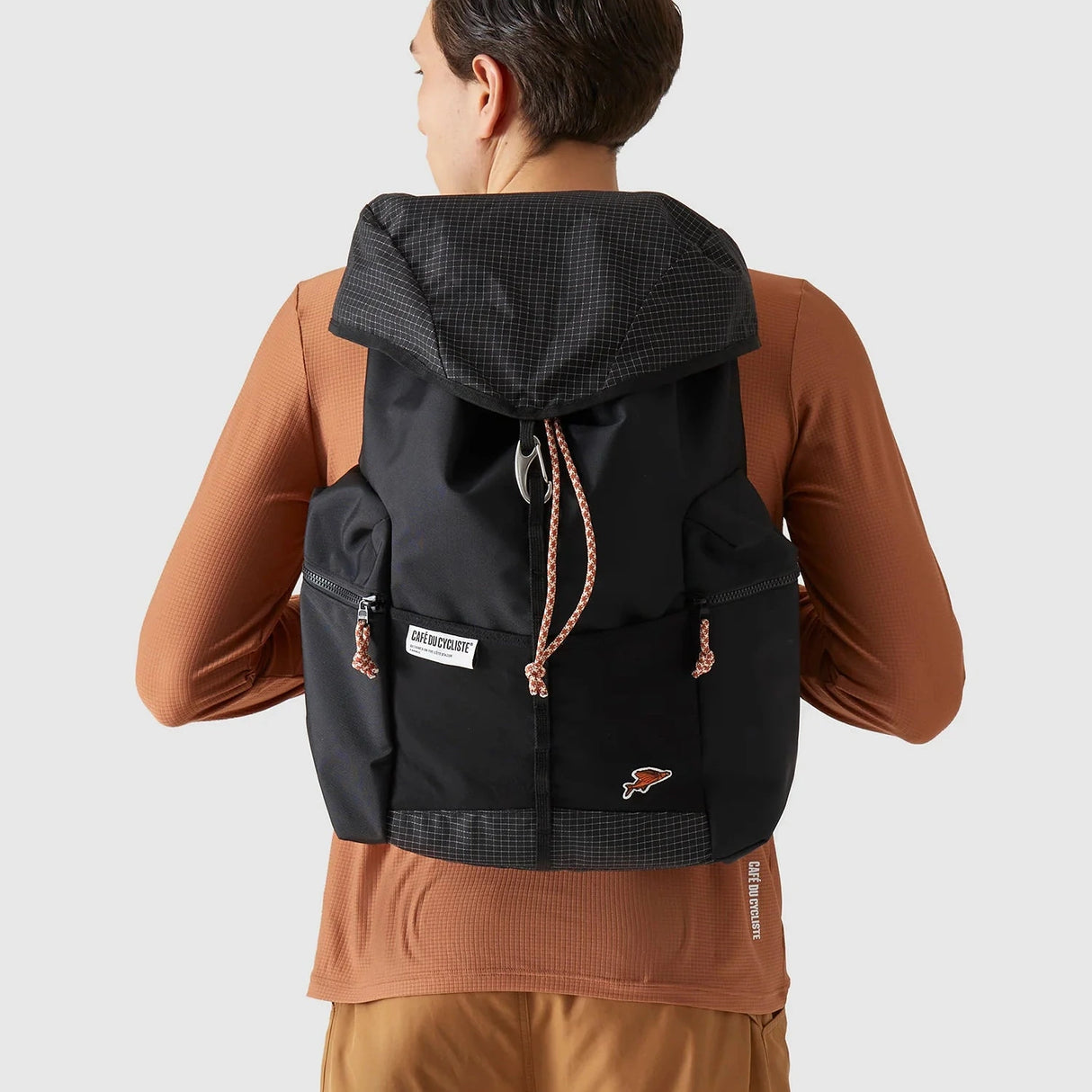 Zaino Cafe du Cycliste Daily - Nero Café du Cycliste