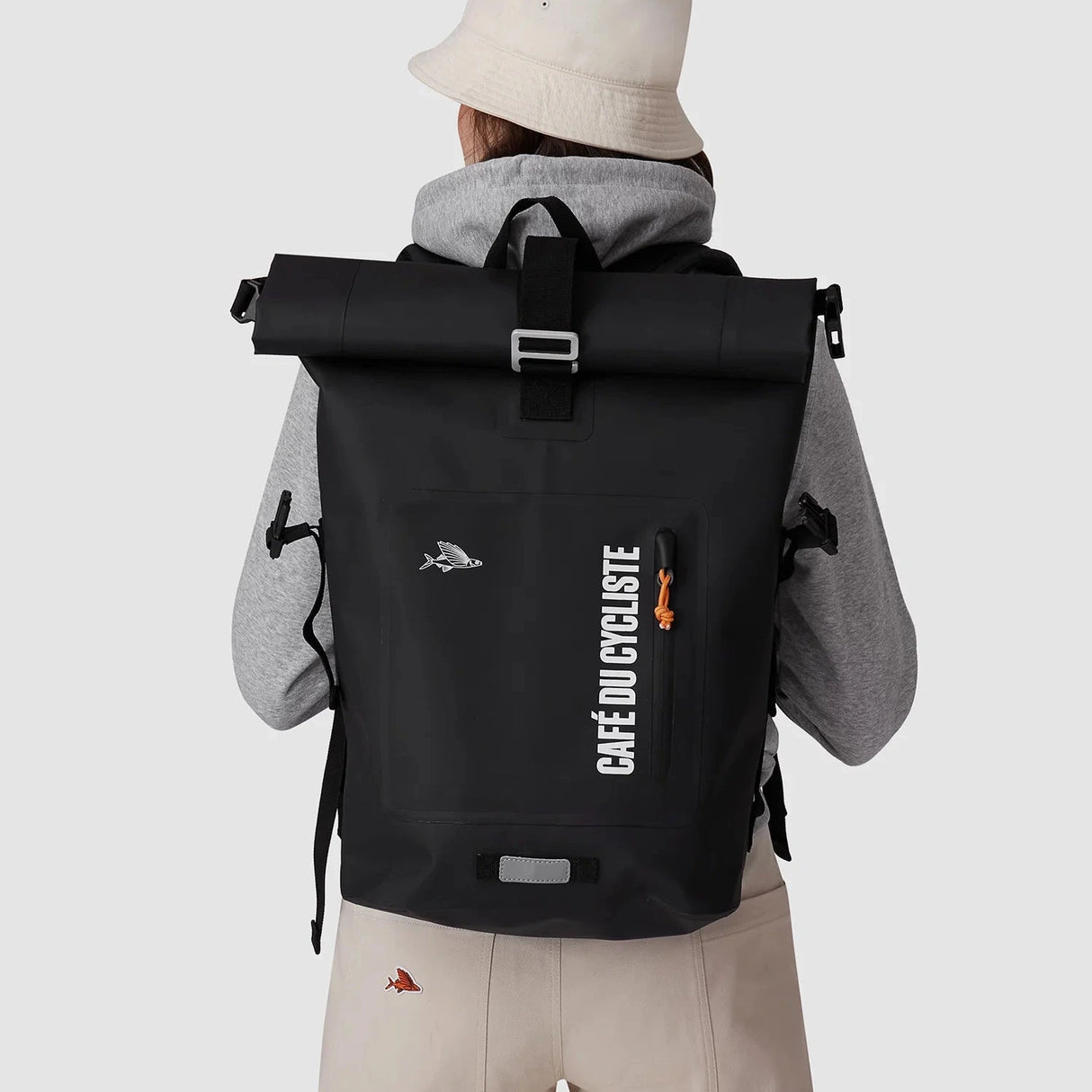 Zaino Cafe du Cycliste - Nero Café du Cycliste