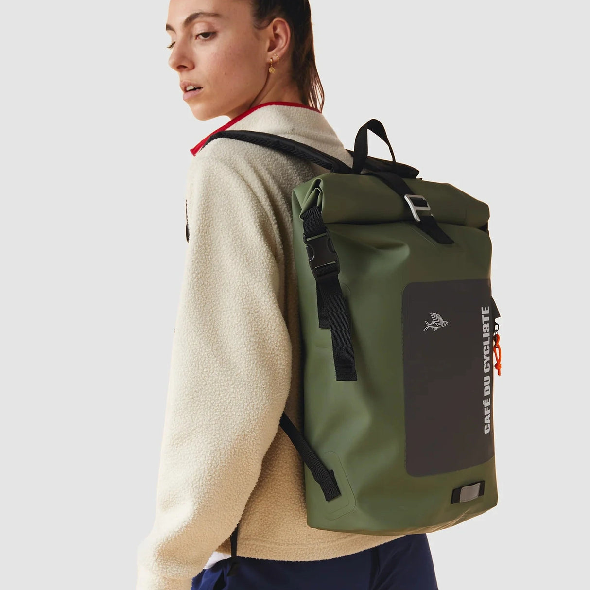 Zaino Cafe du Cycliste - Verde Café du Cycliste