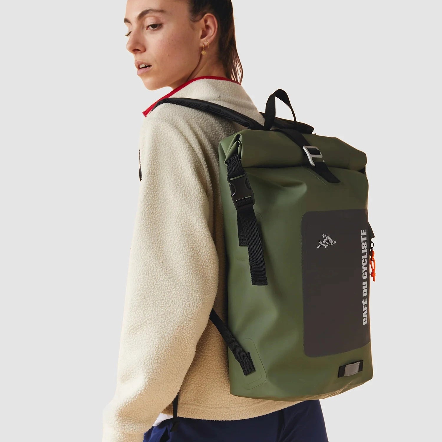 Zaino Cafe du Cycliste - Verde Café du Cycliste