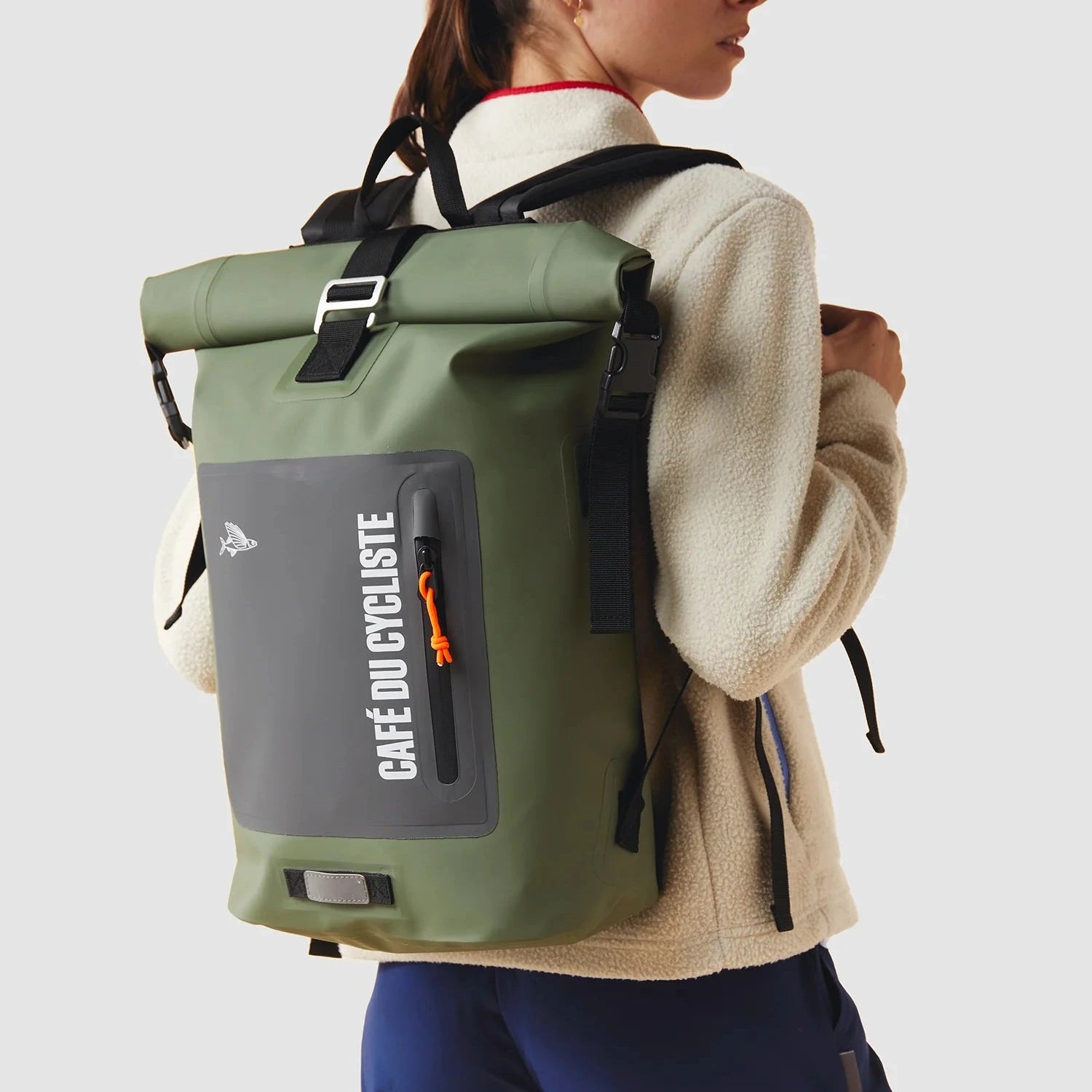Zaino Cafe du Cycliste - Verde Café du Cycliste