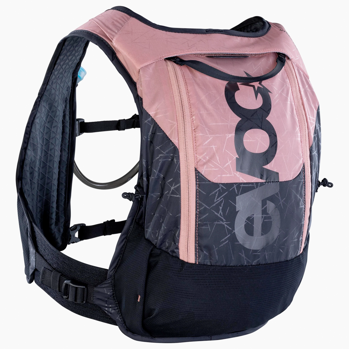 Mochila Evoc Hydro Pro 6 + Bolsa de Hidratación 1.5 - Rosa negro