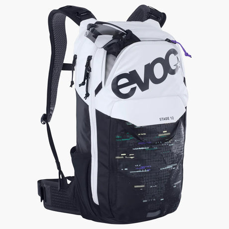 Mochila Evoc Stage 12 - Blanco Negro